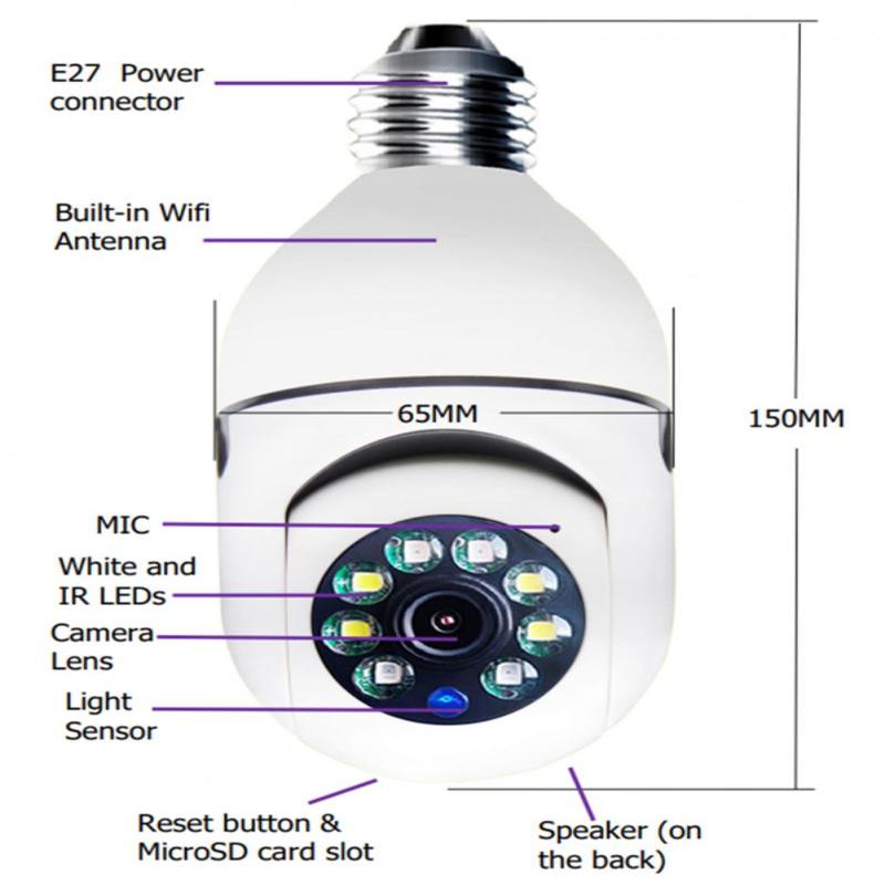 Bulb Shaped Security Camera