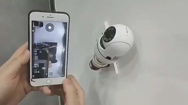 Bulb Shaped Security Camera